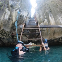 Hidden Lake in Twin Lagoons, Coron