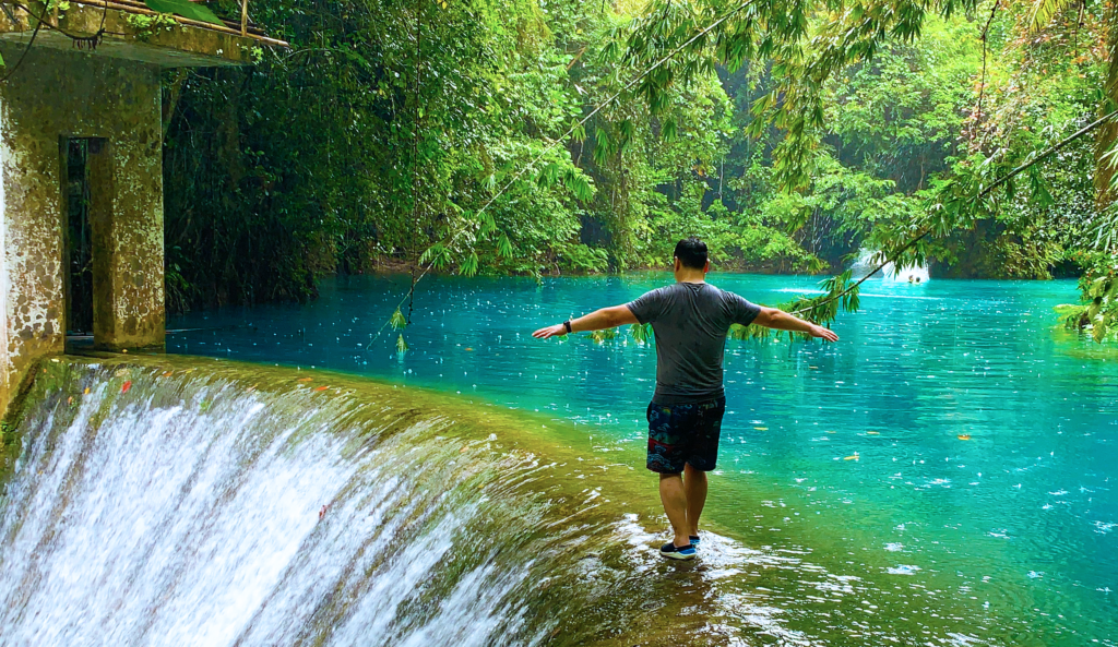 Kawasan Falls In Cebu The Most Beautiful Waterfall In The Philippines Rich And Sunny Travels